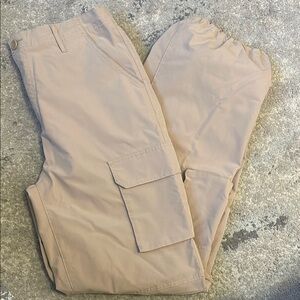 Men's Beige Cargo Pants